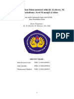 Analisis Pendidikan Islam Menurut Athiyah Al Abrosy, M. Athoumi Ashaibany, Syed M.nauqil Al Athos