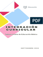 Integración Curricular