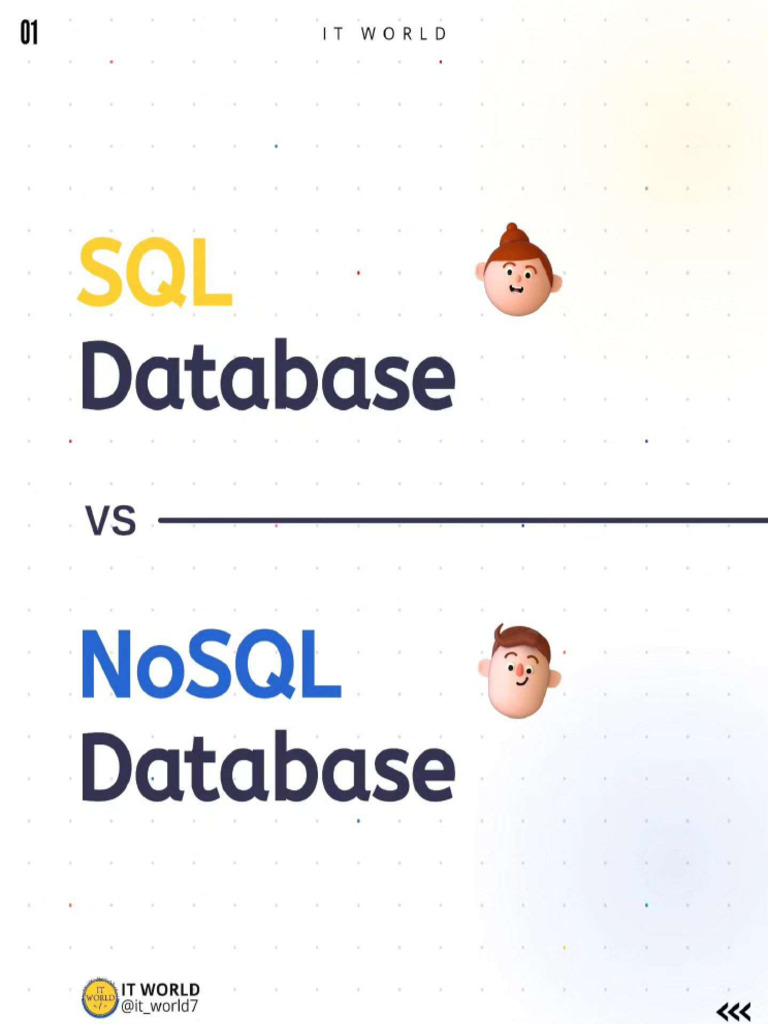 SQL Vs No-SQL Databases | PDF