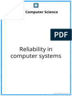 Flashcards - 02 Reliability in Computer Systems