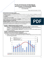 Examen Geografía de Extremadura (Ordinaria de 2023)