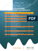 Liste Des Matieres l2 CF