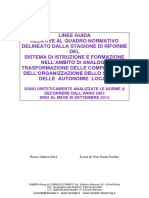 C. Normativa 011. Linee Guida Normativa Sistema D'istruzione e Formazione Dal 2003 Al Sett. 2014