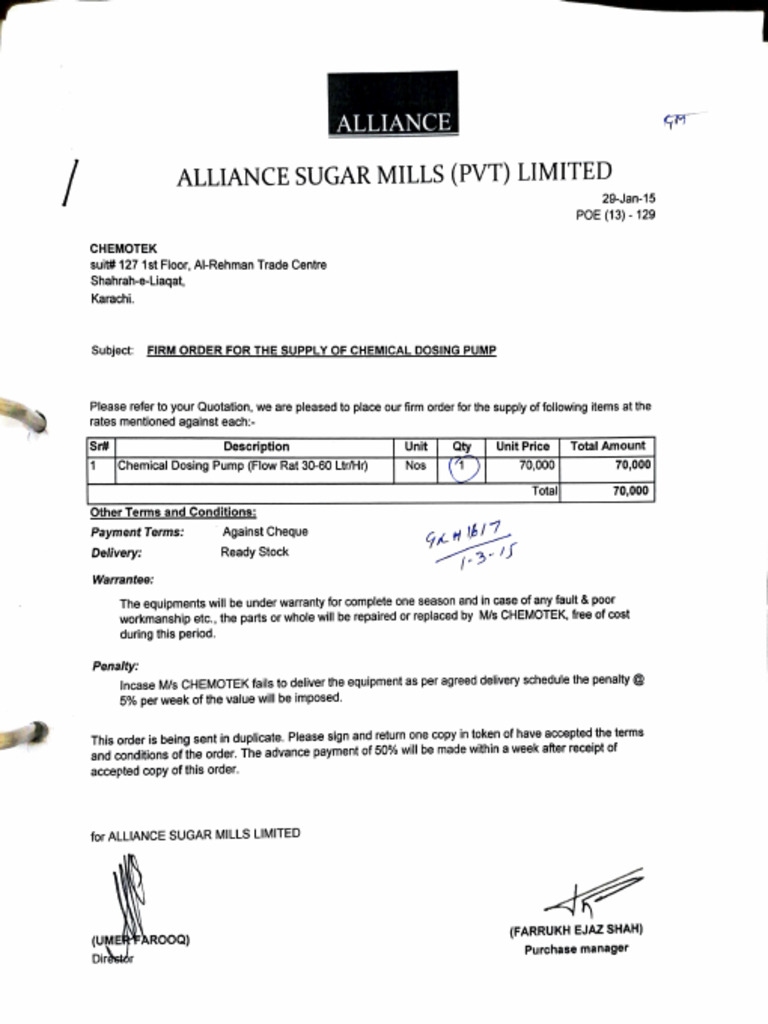 Chemical Dosing Pump PDF