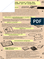 Information Texts in English Infographic Natural Fluro Cardboard Doodle Style