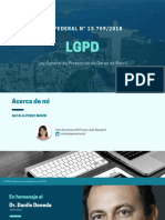 LGPD Brasil 2018