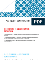 Politique de Communication 2020