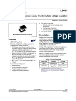 Automotive Power Supply IC With Multiple Voltage Regulators: Description