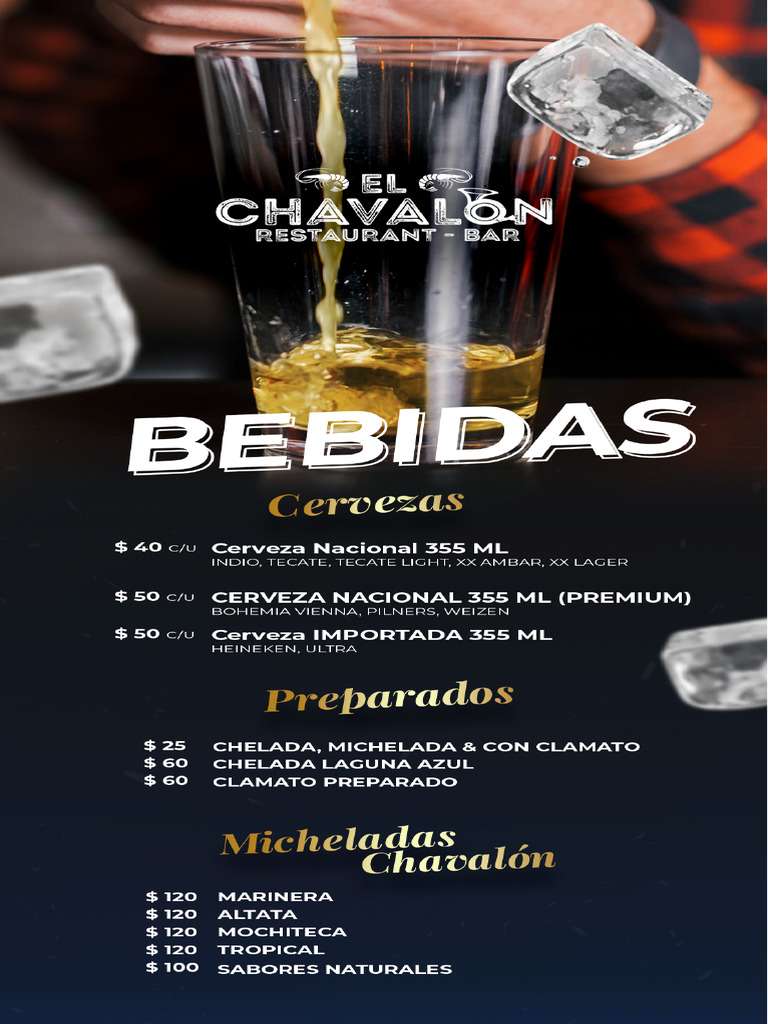 Chavalon Menu | PDF