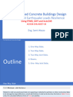 The Reinforced Concrete Buildings Design: For Wind and Earthquake Loads Resilience
