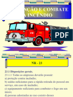 NR - 23 Incendio