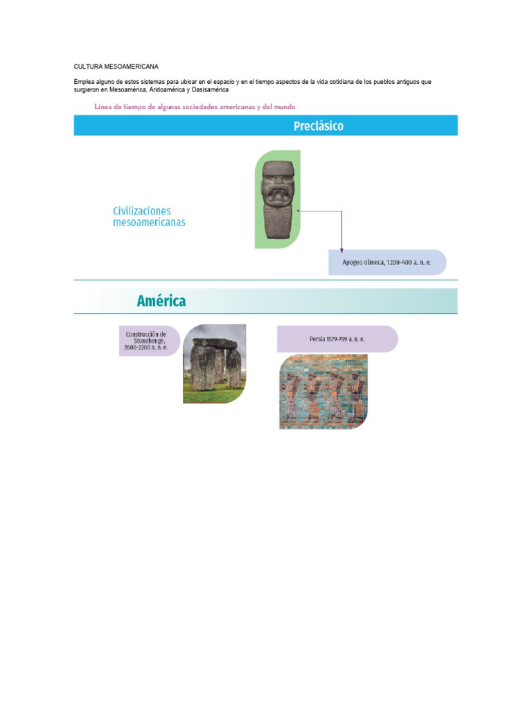 Cultura Mesoamericana Pdf