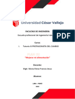 Proyecto Emprendedor de Plan de Mejora