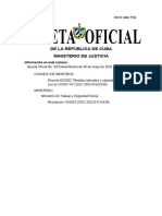 Decreto 65 y Res. 13. 2022 Covid-19