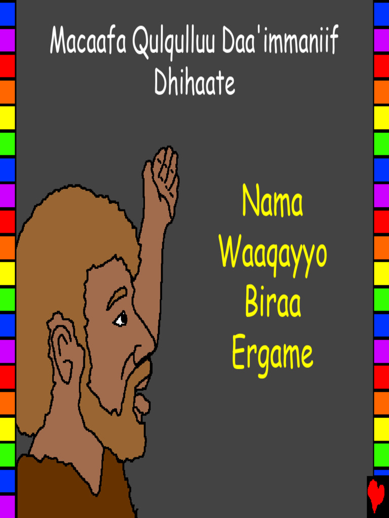 Afaan Oromo Bible Study| _ Hiikkaa Ammayyaa Haaraa, Loqoda Dhiʼaa – JCDAT