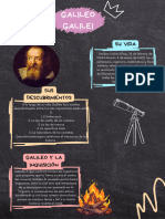 Póster Galielo Galilei 