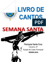 Livro de Cantos - Semana Santa