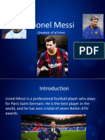 Presentation Messi