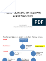 PROJECT PLANNING MATRIX (PPM)