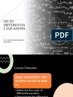 Lecture - 7 Intro To Differential Equations