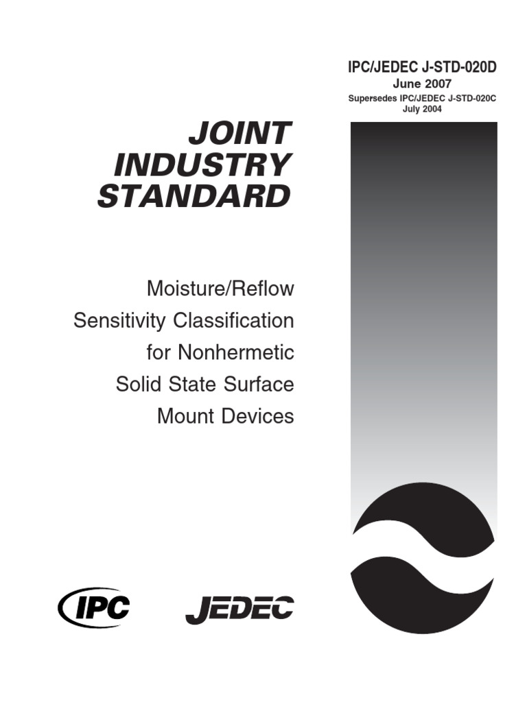 Joint Industry Standard: Moisture/Reflow Sensitivity Classification For ...