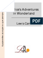 Alice Adventures in Wonderland - Pais de Las Maravillas