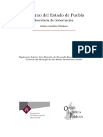 Reglamento Interior de La Dirección de Desarrollo Económico, Industria y Comercio Del Municipio de San Martín Texmelucan T3 23042020