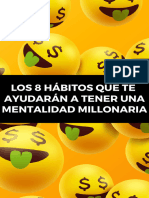 8 Hábitos Que Te Ayudarán Tener Una Mentalidad Millonaria