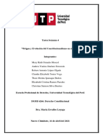 Linea de Tiempo Evolucion Cosntitucionalismo Peruano