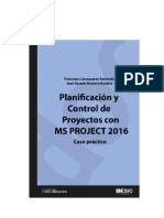 Planificación y Control de Proyectos con MS Project 2016