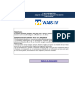 Corrector Wais IV Version Pro en Blanco