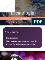 Escatologia AMILENISMO