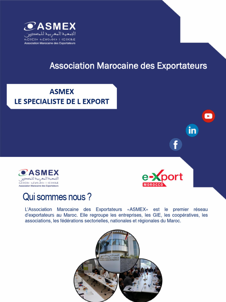 Presentation ASMEX | PDF
