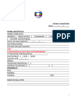 Star - Ficha Cadastral