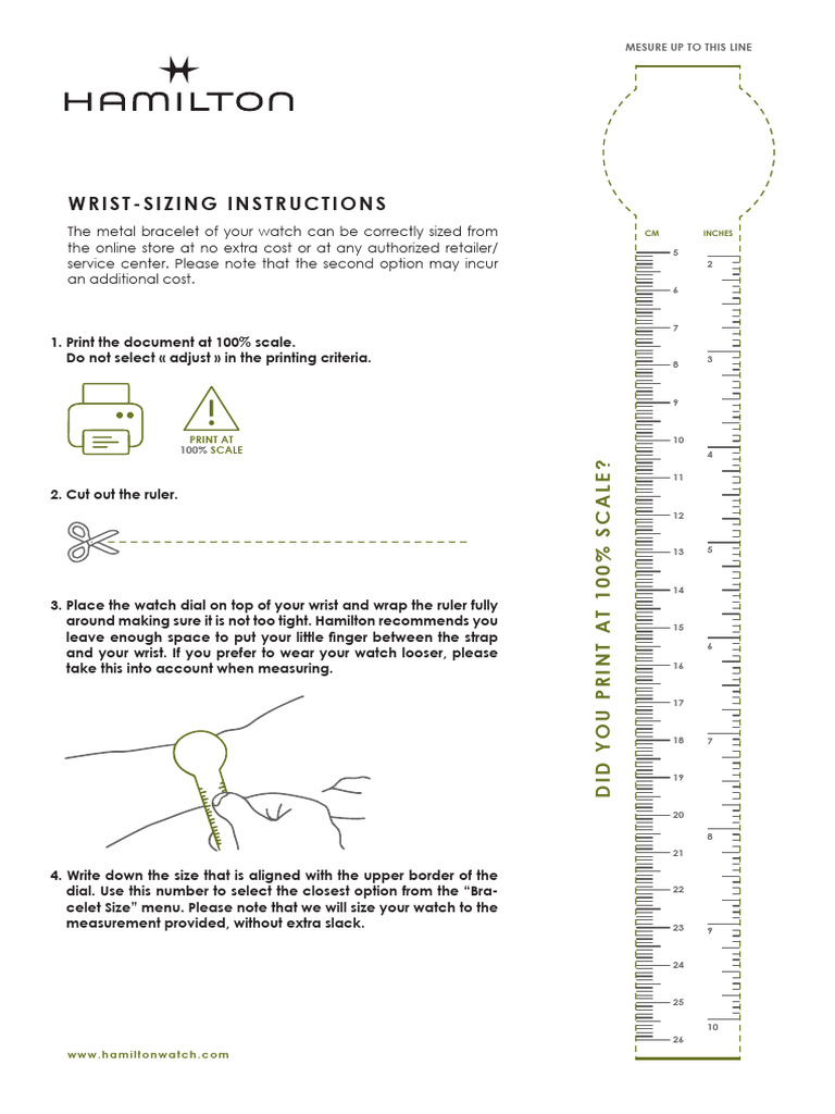 Wrist Sizing Tool US PDF Tools