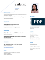 CV Alejandra Alonso