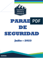 Parada de Seguridad-Julio