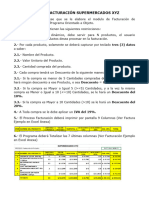 SEGUNDO PARCIAL - Modulo Facturacion Supermercados XYZ