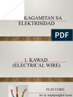 Mga Kagamitan Sa Elektrisidad