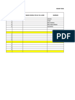Kerangka Excel Untuk Rekap Resep Di RS