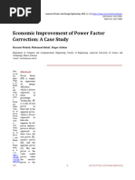 Economic Improvement of Power Factor Correction A