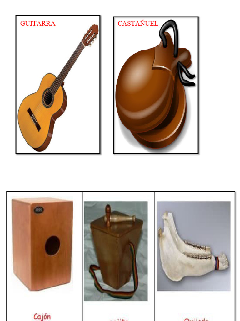 Instrumentos Musicales Criollas | PDF