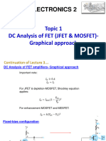 Lecture 4 DC Analysis of JFET