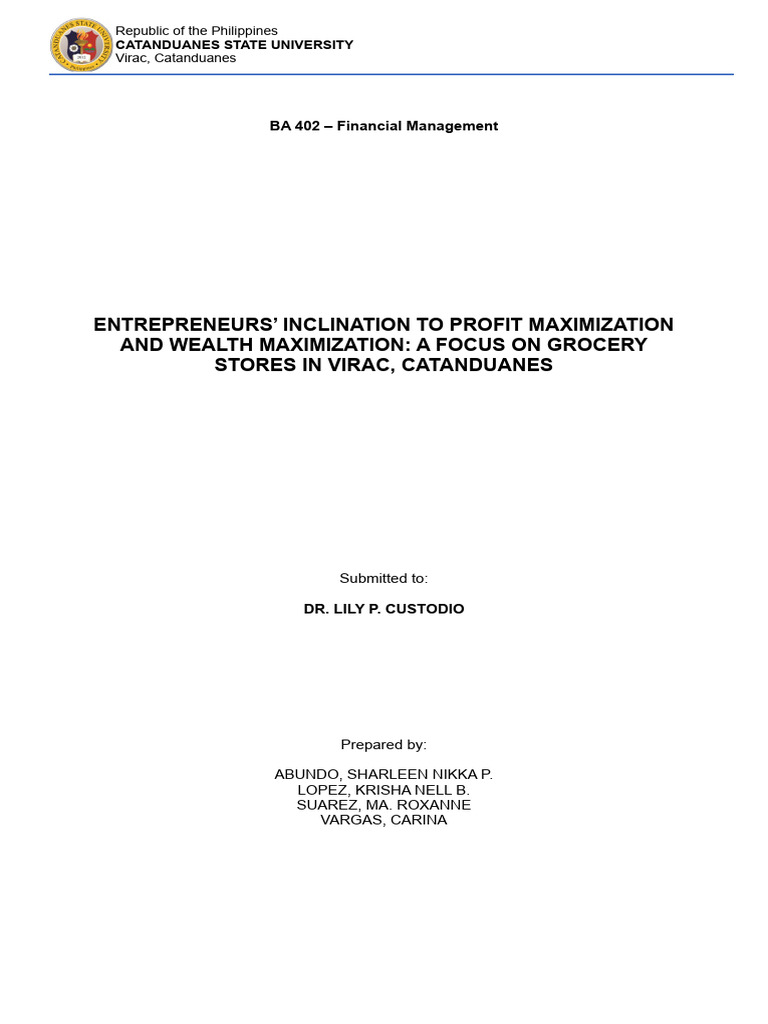 LM4 - Final Output | PDF