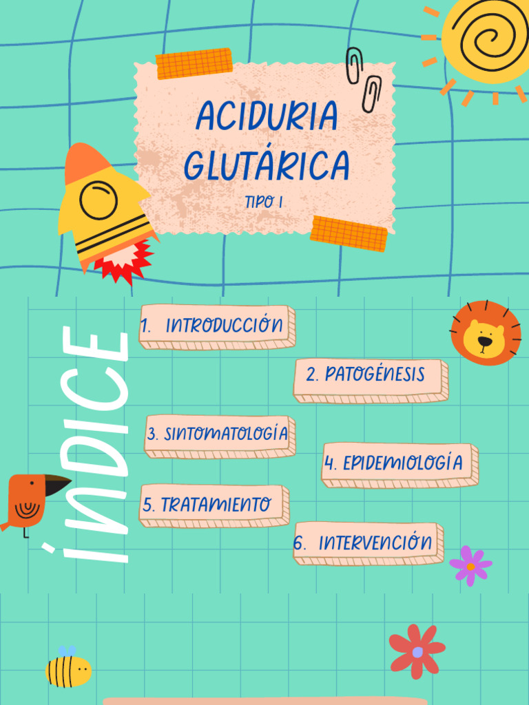 Aciduria Glutarica | PDF | Leche | Metabolismo