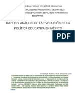 Evolucion de La Politica Educativa en Mexico