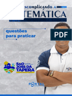 QUESTÕES MATEMÁTICA E RLM (Conflito de Codificação Unicode)