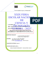 Proyecto de Ciencias - 2023