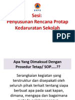 Penyusunan Protap Kedaruratan Sekolah