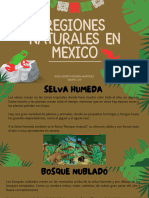 Regiones Naturales en Mexico Actualizadas